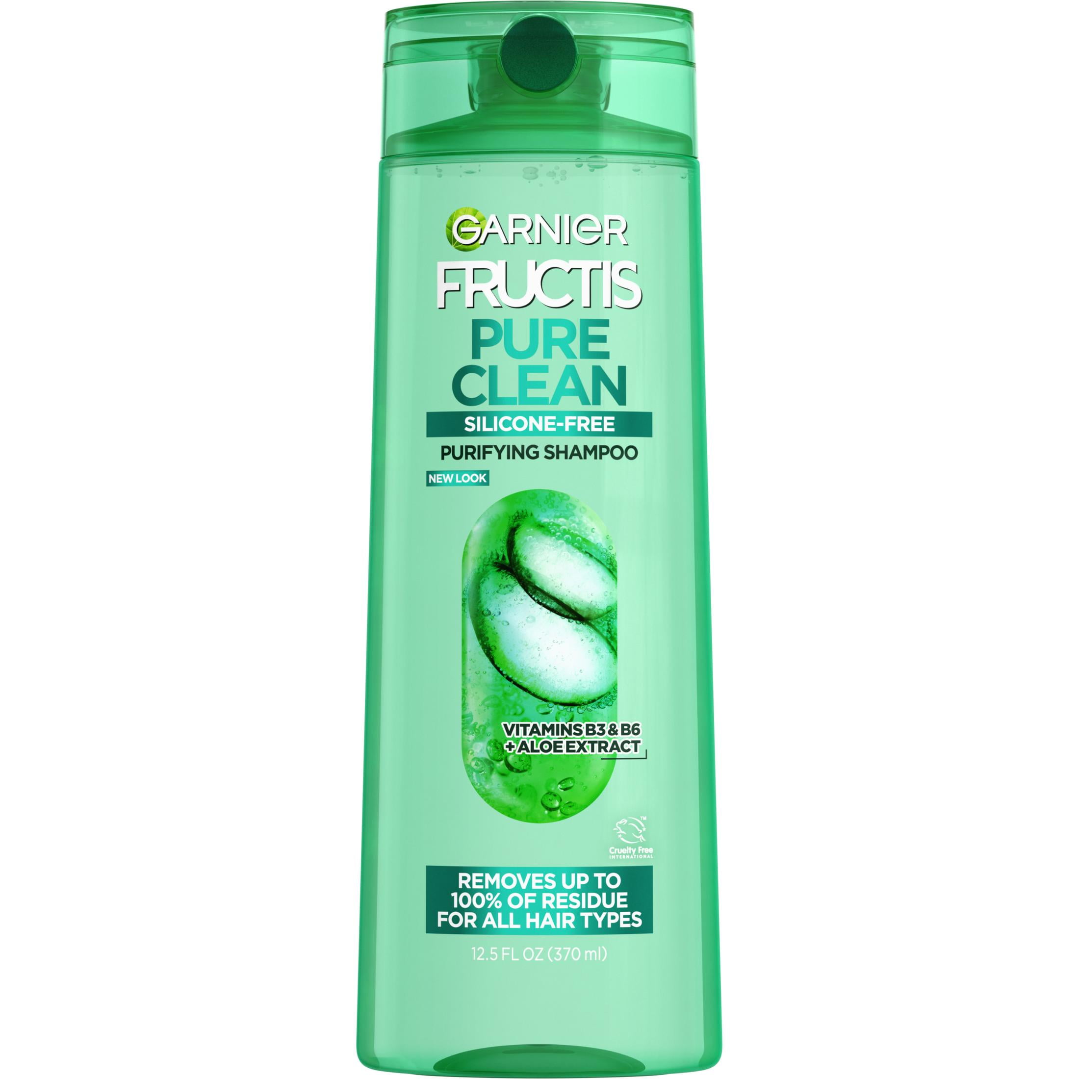 Garnier Fructis Pure Clean Purifying Types, All 12.5 Shampoo, fl for oz Hair