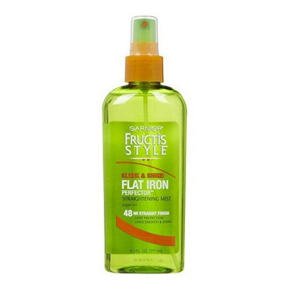 Garnier Fructis Sleek And Shine Flat Iron Perfector Straightening Mist - 6 Oz, 3 Pack