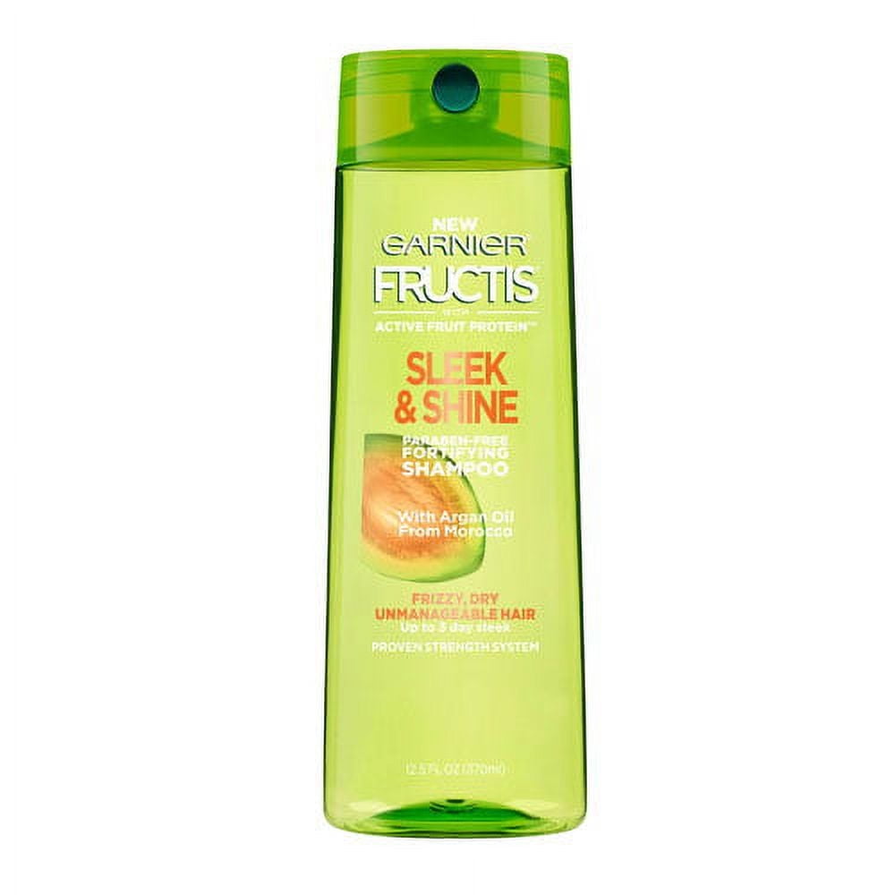 Garnier Fructis Sleek And Shine Fortifying Shampoo, 12.5 Oz, 6 Pack