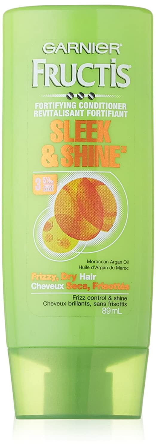 Garnier Fructis Sleek And Shine Smoothing Conditioner With Argan Oil, 3
