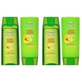 Garnier Fructis Sleek & Shine 2 Shampoo + 2 Conditioner 3 oz Travel