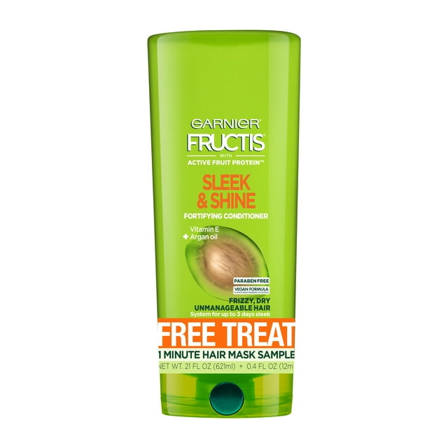 Garnier Fructis Sleek & Shine Conditioner with a Free Smoothing Treat 1
