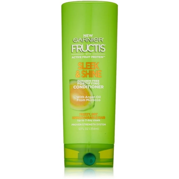 Garnier Fructis Sleek & Shine Fortifying Conditioner 12 oz (Pack of 2)