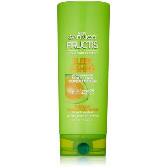 Garnier Fructis Sleek & Shine Fortifying Conditioner 12 oz (Pack of 3)