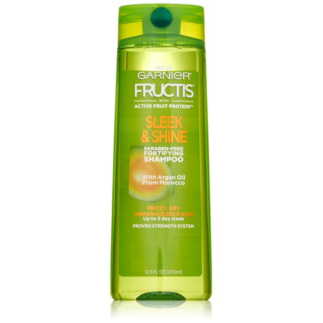 Garnier Fructis Sleek & Shine Shampoo, Frizzy, Dry, Unmanageable Hair