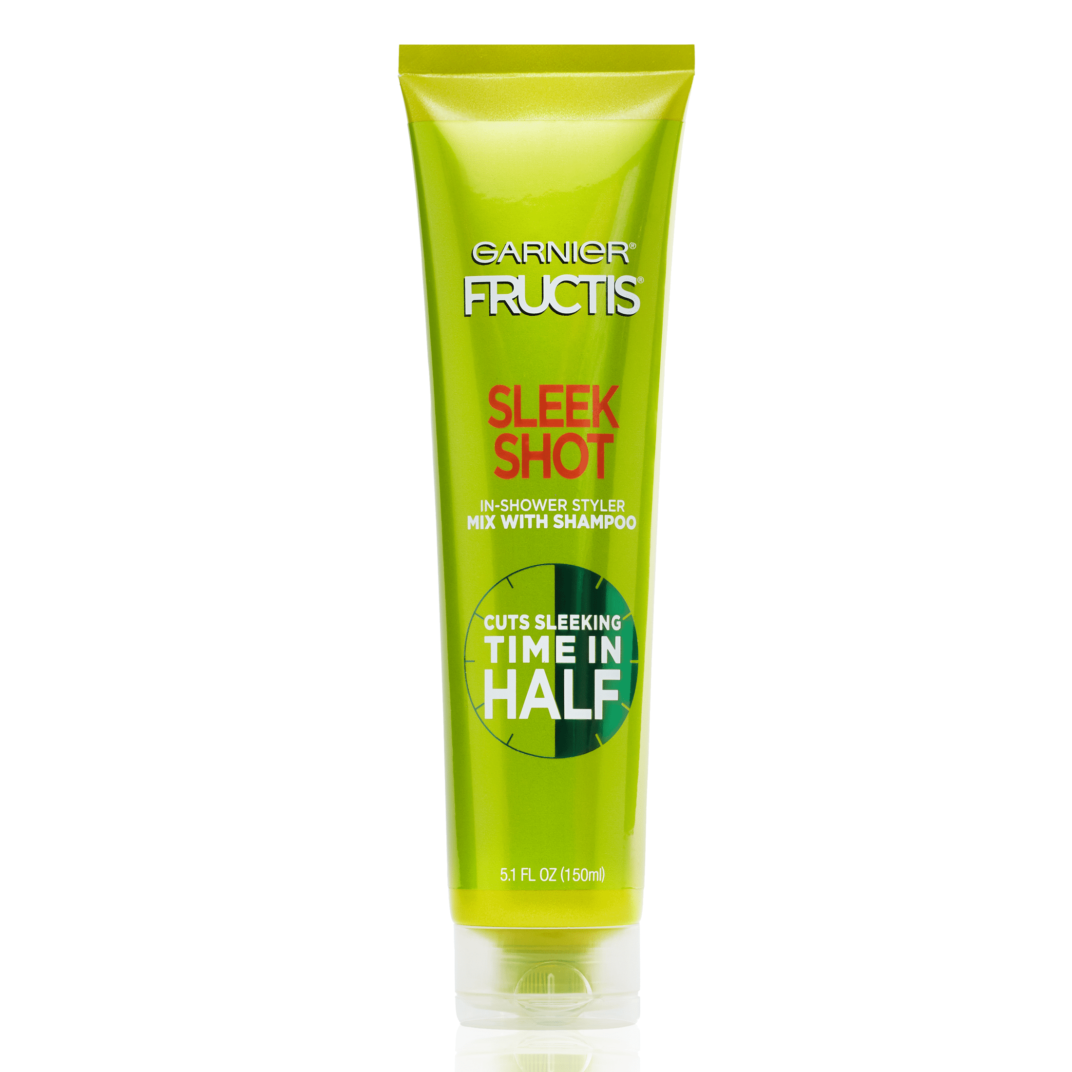 Garnier Fructis Sleek Shot In Shower Hair Styling Cream, 5.1 fl oz