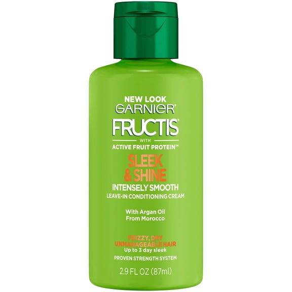Garnier Fructis Sleek and Shine Intensely Smooth Leave in Conditioning Cream, 2.9 fl oz