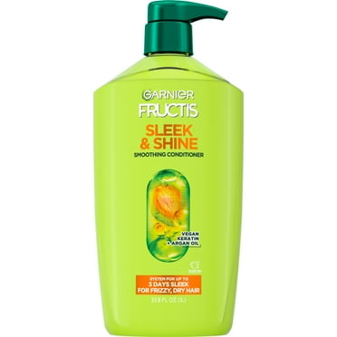 Garnier Fructis Sleek and Shine Smoothing Conditioner with Argan Oil, 33.8 fl oz