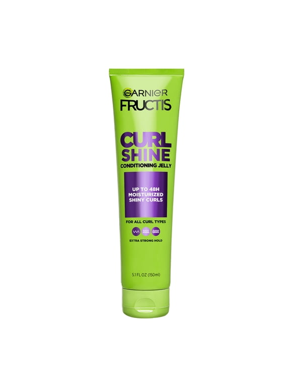 Fructis Style Bouncy Curls Hair Styling Gel with Shea Butter, 5.1 fl oz