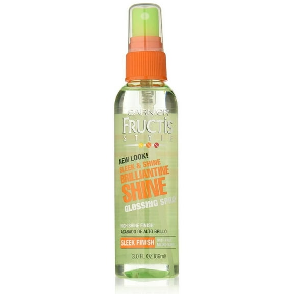 Garnier Fructis Style Brilliantine Shine Glossing Spray 3 oz (Pack of 3)