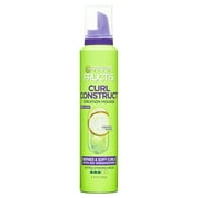 Garnier Fructis Style Curl Construct Creation Mousse, For Curly Hair, 6.8 oz.