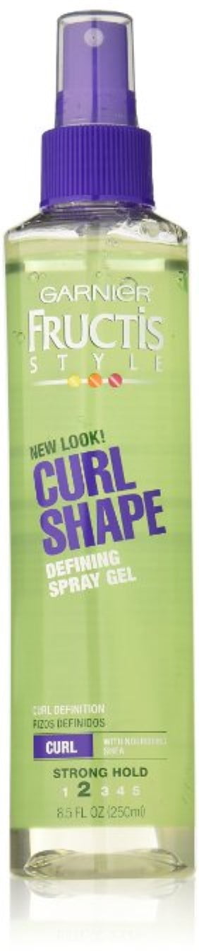 Garnier Fructis Style Curl Shaping Spray Gel Strong 8.50 oz (Pack of 4)