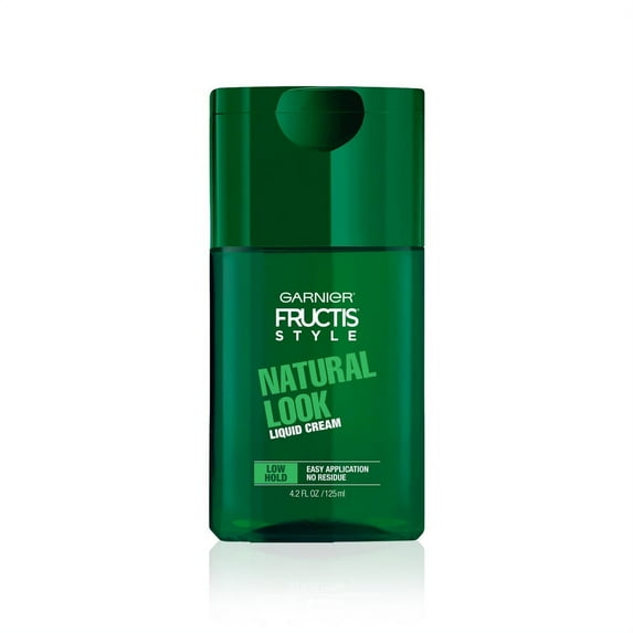 Garnier Fructis Style Natural Look Liquid Hair Cream for Men, No Drying Alcohol, 4.2 oz.