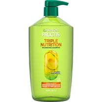 Garnier Fructis Triple Nutrition Nourishing Shampoo with Vitamin E, 33.8 fl oz