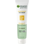 Garnier Green Labs Pinea-C Brightening Gel Washable Cleanser, 4.4 fl. oz. Pack of 2