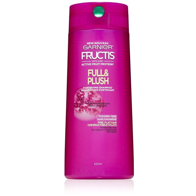 Garnier Hair Care Fructis Full & Plush Shampoo, 22 Fluid Ounce