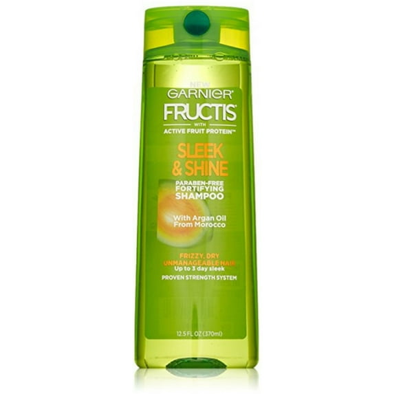 Garnier Hair Care Fructis Sleek & Shine Shampoo 12.5 oz (Pack of 6)