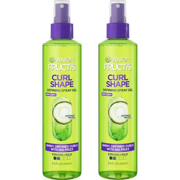 Pack of 2 - Garnier Hair Care Fructis Style Shape Curl Defining Spray Gel, 17 Ounce (Pack Of 2) Packaging May Vary