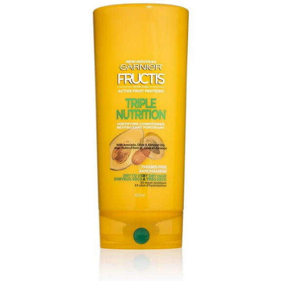 Garnier Hair Care Fructis Triple Nutrition Conditioner 21 oz (Pack of 2)