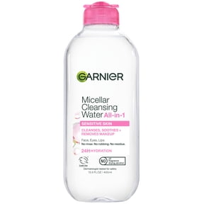 Garnier SkinActive Micellar Cleansing Water All in 1 Makeup Remover, Face Cleanser, 13.5 fl oz