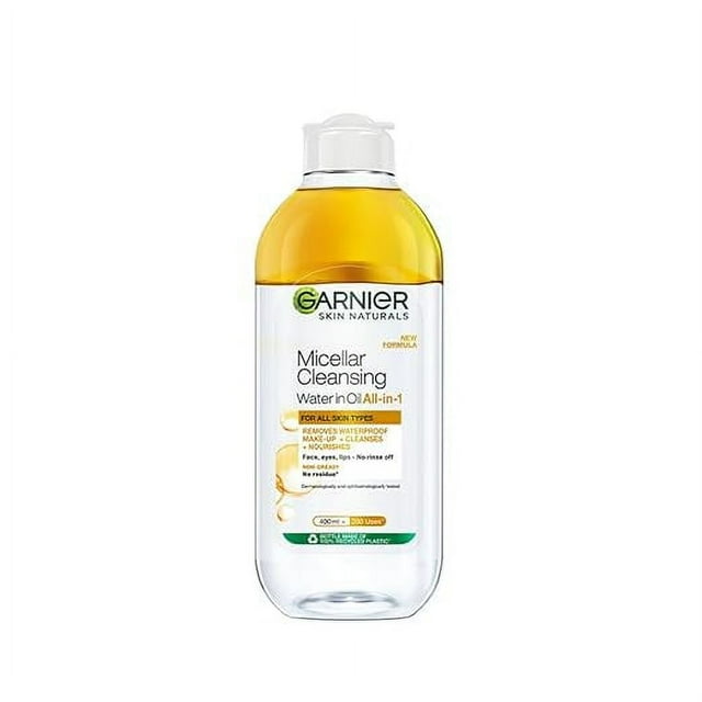 Garnier Micellar Cleansing Water in Oil Removes Waterproof Makeup 400