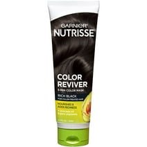 Garnier Nutrisse Color Reviver 5 Min Color Mask, Rich Black, 4.2 fl oz