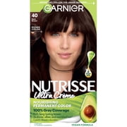 Garnier Nutrisse Nourishing Hair Color Creme, 040 Dark Brown Dark Chocolate