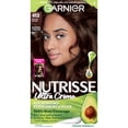 thumbnail image 1 of Garnier Nutrisse Nourishing Hair Color Creme, 413 Bronze Brown, 1 Kit, 1 of 13