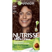 Garnier Nutrisse Nourishing Hair Color Creme, 434 Deep Chestnut Brown