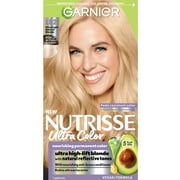 Garnier Nutrisse Nourishing Permanent Hair Color Creme, LB2 Ultra Light Natural Blonde