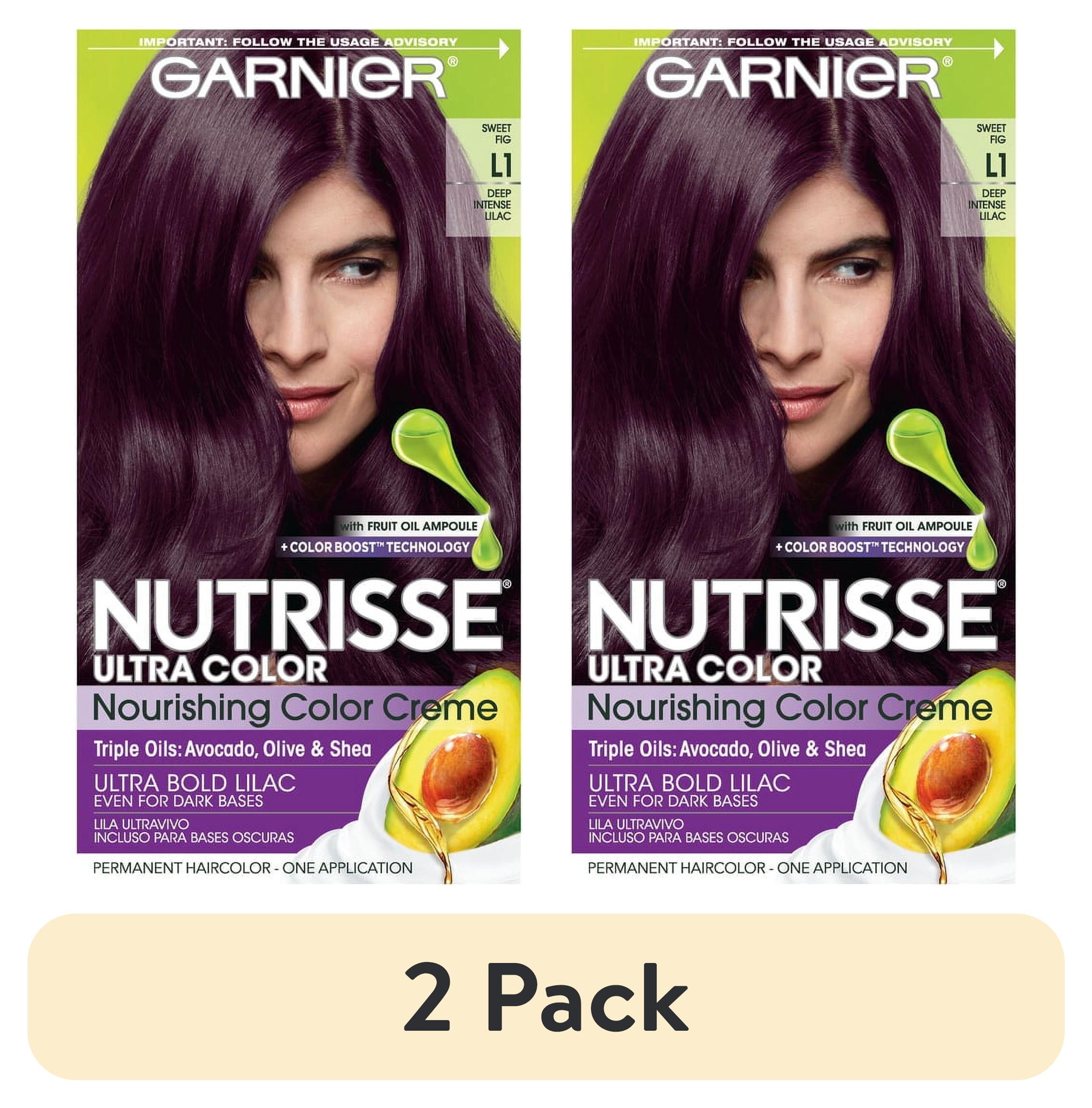 (2 pack) Garnier Nutrisse Nourishing Hair Color Creme, Rz4 Intense ...