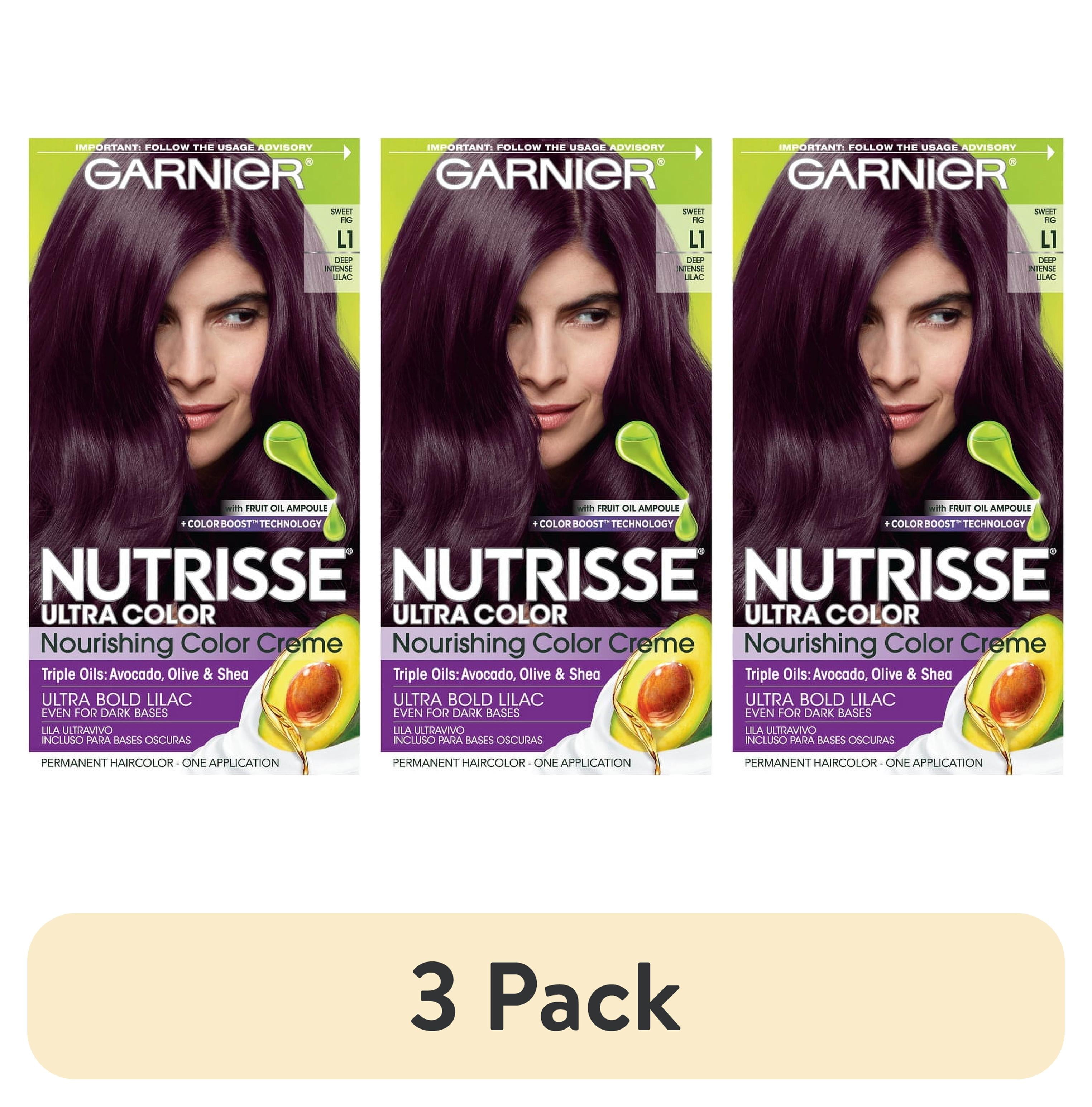 (3 pack) Garnier Nutrisse Nourishing Hair Color Creme, Rz4 Intense ...
