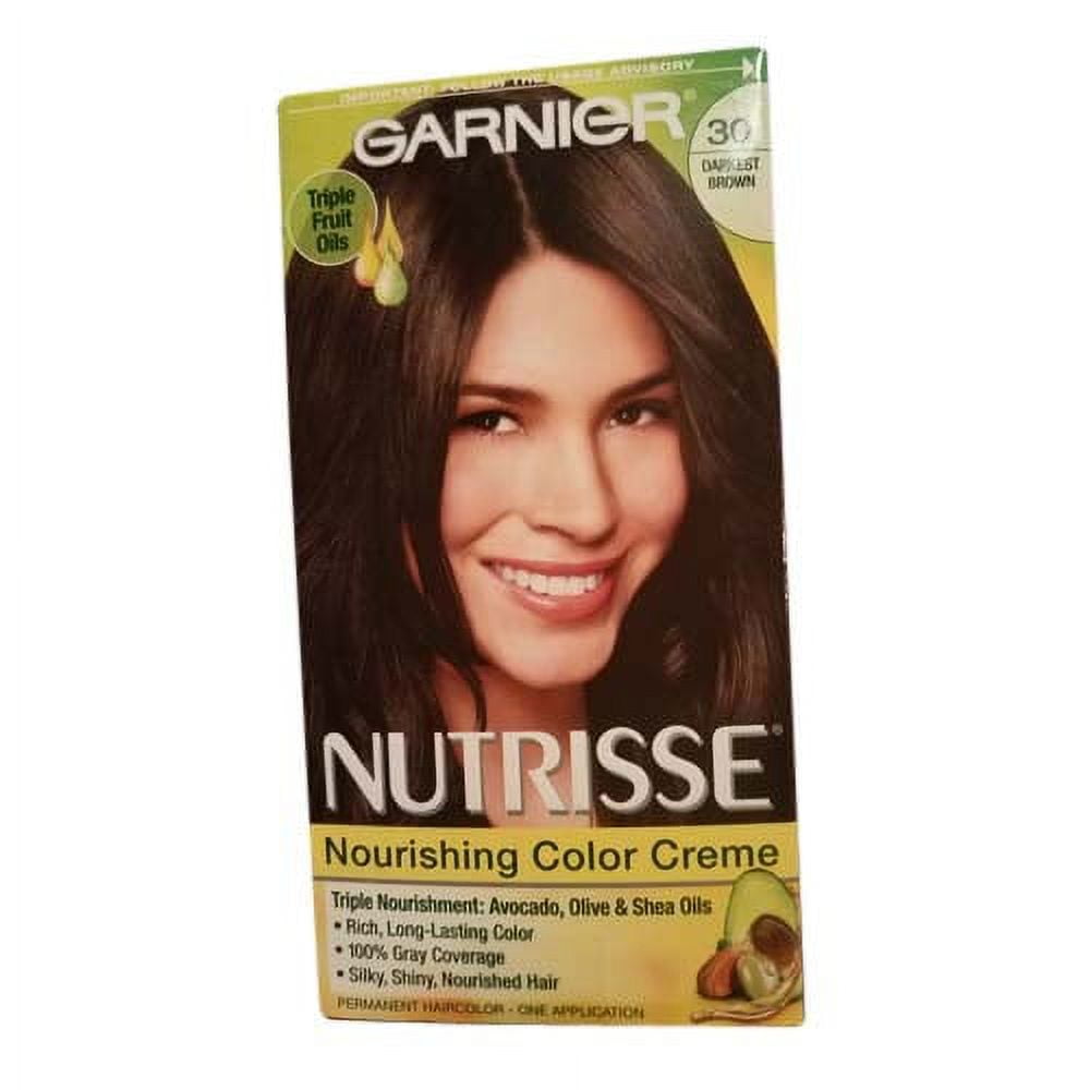 Garnier Nutrisse Permanent Creme Haircolor 30 Darkest Brown 1 Ea 3   Garnier Nutrisse Permanent Creme Haircolor 30 Darkest Brown 1 Ea 3 Pack Ec3d0afc 9c53 4ec1 87dd 1bf7e835e59d.8cebb180ebb06e93f17a35125f7fa53e 