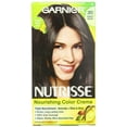 thumbnail image 1 of Garnier Nutrisse Permanent Hair color, 30 Darkest Brown, 1 of 6