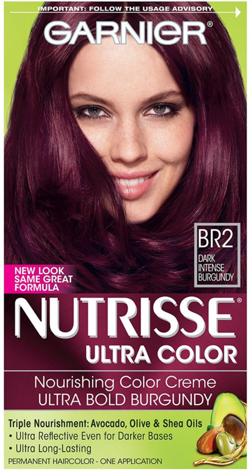 Garnier Nutrisse Ultra Color Nourishing Color Creme, Dark Intense