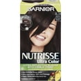 thumbnail image 1 of Garnier Nutrisse Ultra Color Nourishing Hair Color Creme, BL 33 Reflective Bronze Black, 1 kit, 1 of 8