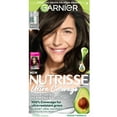 thumbnail interactive-video image 1 of Garnier Nutrisse Nourishing Hair Color Creme, 400 Deep Dark Brown Sweet Pecan, 1 of 11