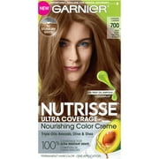Garnier Nutrisse Ultra Coverage Nourishing Hair Color Creme, 700 Candied Cashew