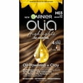 thumbnail image 1 of Garnier Olia At Home Hair Coloring Tool Kit, H03 for Brunettes, 1 of 9