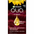 thumbnail image 1 of Garnier Olia Long Lasting Permanent Hair Color Kit with 60% Oils, 6.65 Intense Red, 1 of 12