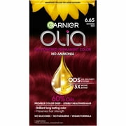 Garnier Olia Oil Powered Permanent Hair Color, 4.0 Dark Brown