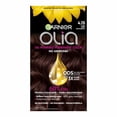 thumbnail image 1 of Garnier Olia Oil Powered 4.15 Dark Soft Mahogany Permanent Hair Color - 1.0 ct, 1 of 1