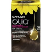 Garnier Olia Oil Powered Permanent Color, Medium Brown [5.0] 1 ea