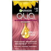 Garnier Olia Oil Powered Adult Permanent Hair Color, 7.20 Dark Rose Quartz