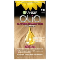 Garnier Olia Oil Powered Permanent Hair Color, 9.0 Light Blonde