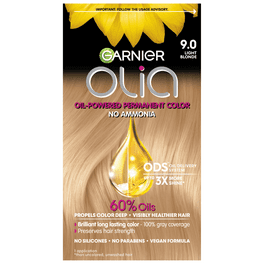 Garnier Olia Oil Powered Medium Permanent Color, Blonde Hair Golden 8.31
