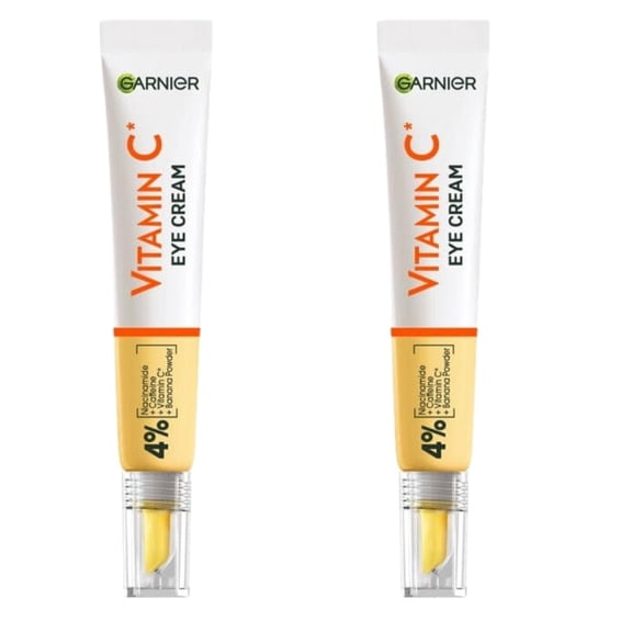 Garnier Skin Active Vitamin C Brightening Eye Cream 15 ml 2 Pack