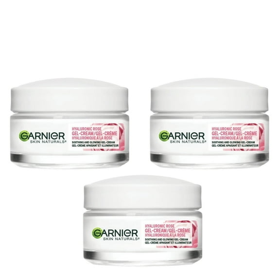 Garnier Skin Naturals Hydrating Facial Gel-Cream with Hyaluronic Acid 50 ml 3 Pack