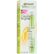 Garnier SkinActive Clearly Brighter Anti-Puff Eye Roller 0.5 oz Pack of 4