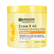 Garnier SkinActive Erase It All Makeup Cleansing Balm Vitamin C For All Skin Types, 4.2 oz